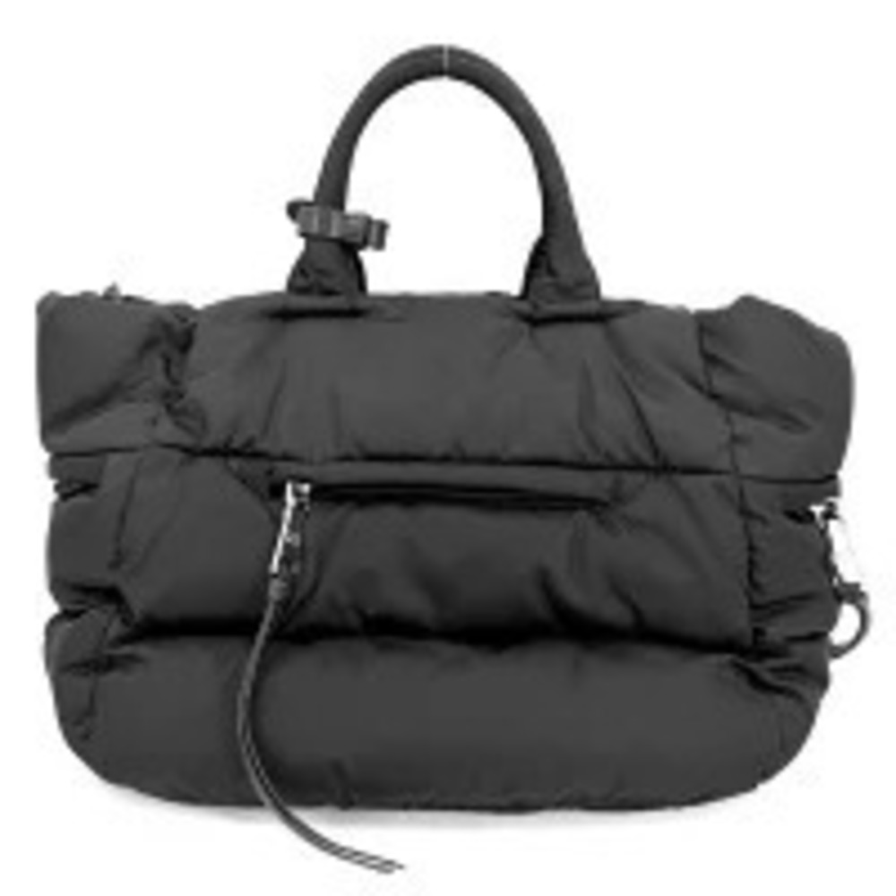 Prada Bomber Bag Triangle Tote 2Way Crossbody Bag Black - Picture 2 of 10